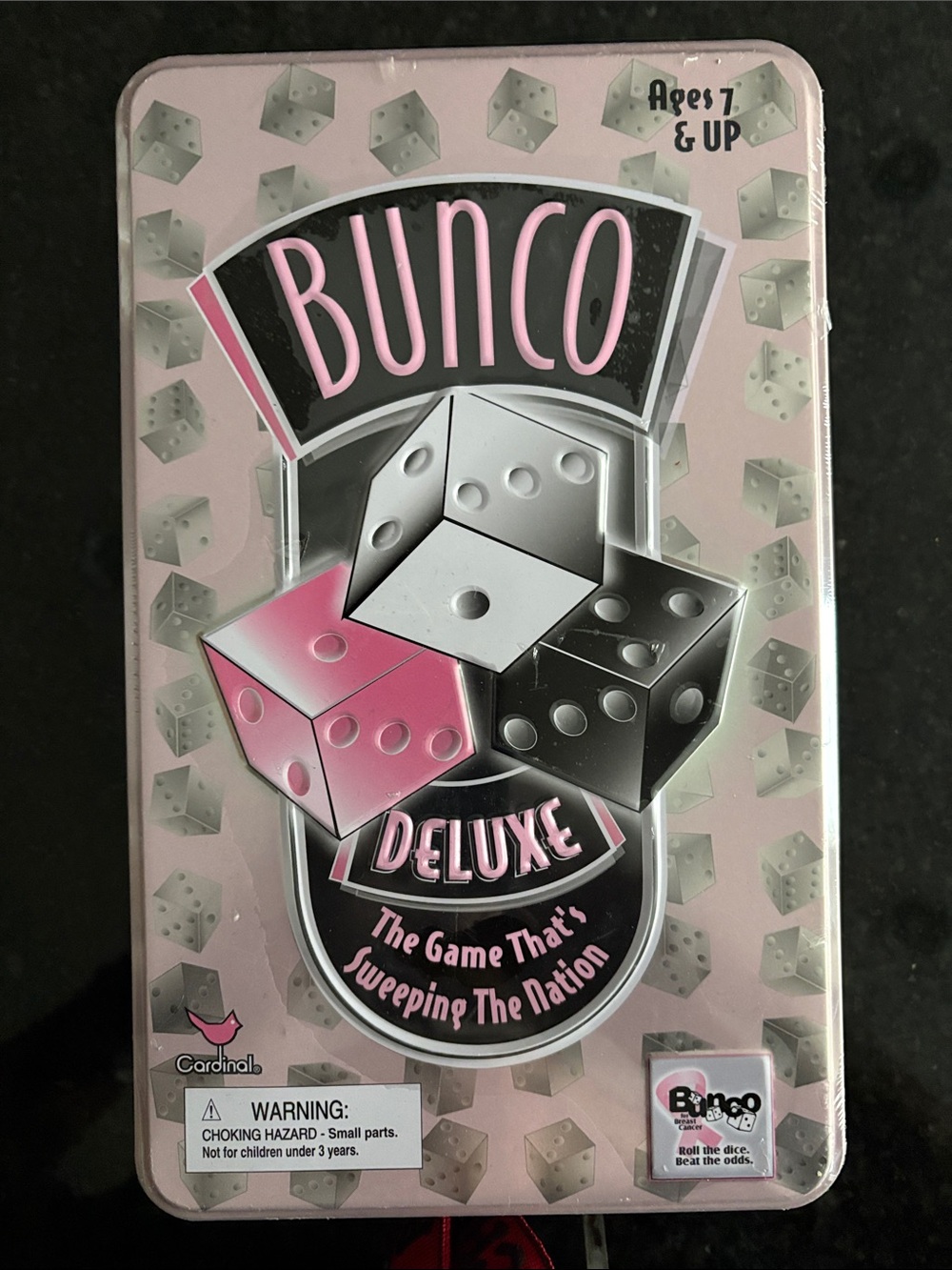 Bunco Deluxe Party Game - Pink & Black
Brand New in plastic